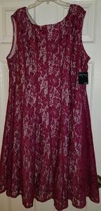 Gaby Skye lace overlay sleeveless dress size 20W